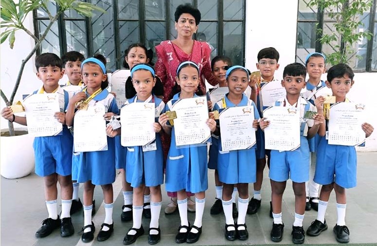 CMS students win 14 medals including 9 Gold
